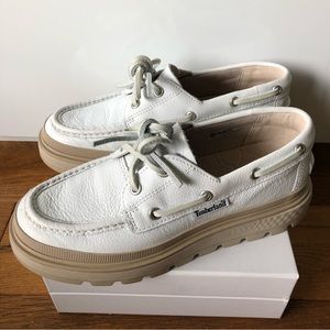 Timberland Raycity platform  boat shoes. Women’s Size 7